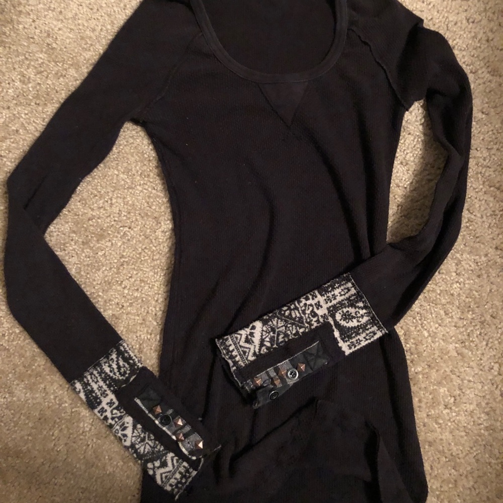 Free People long sleeve with cuffs
